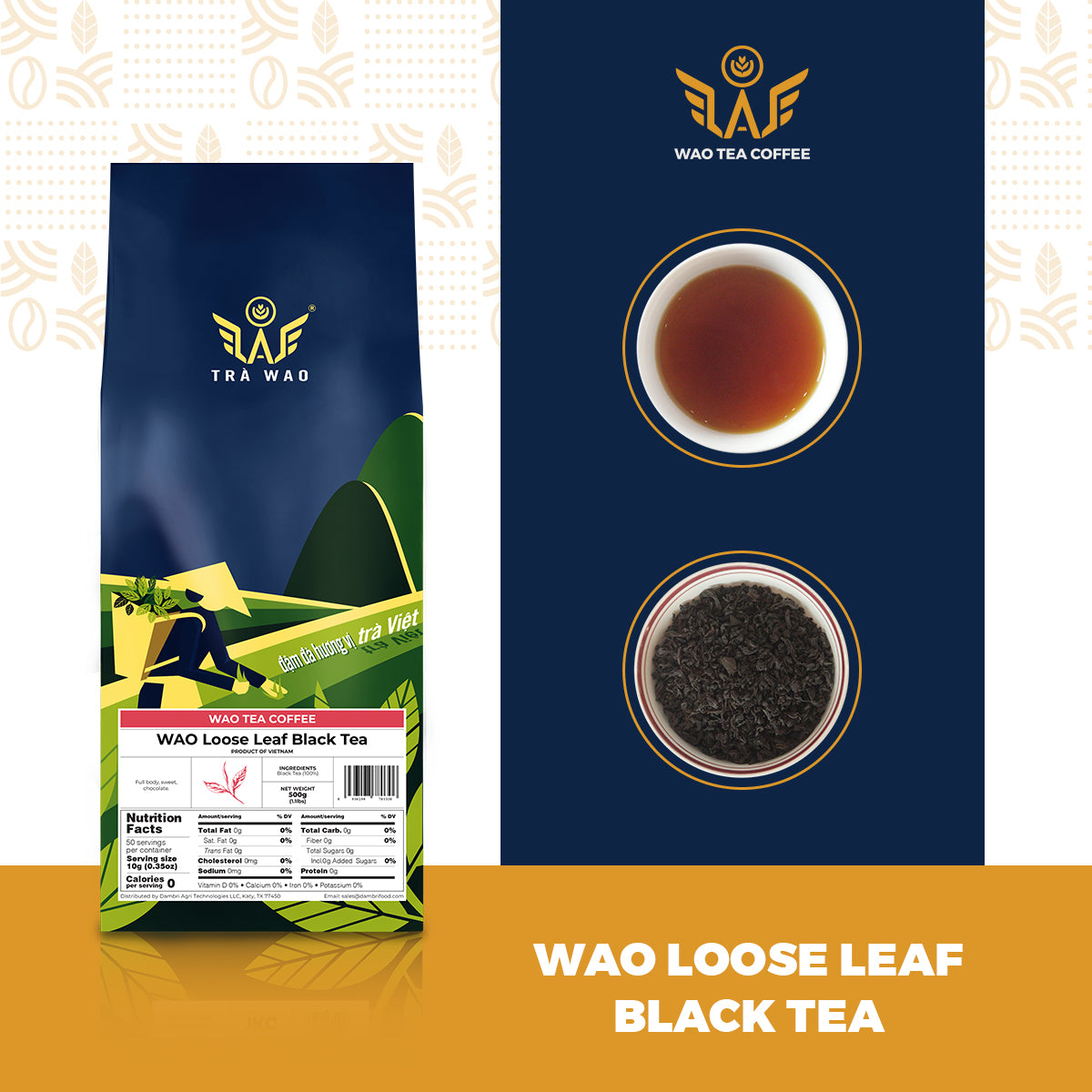 WAO Loose Leaf Black Tea